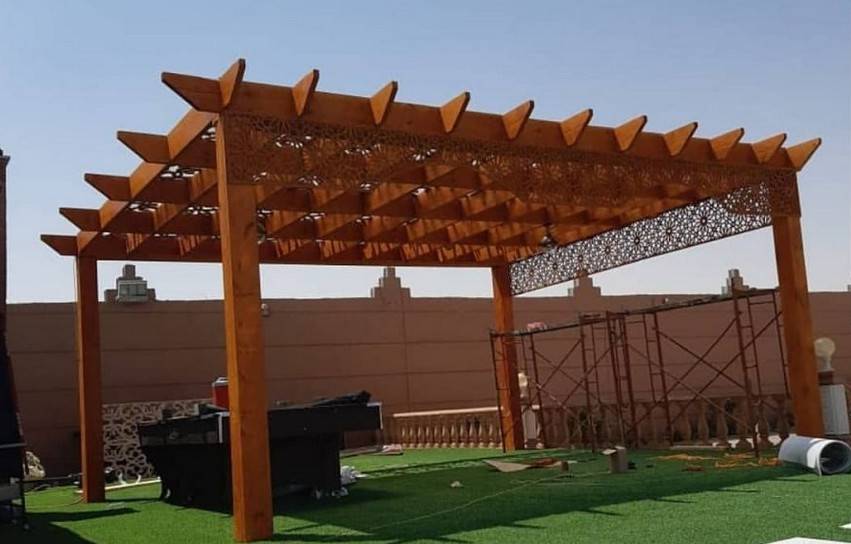 المظلات والبرجولات — عمل 1